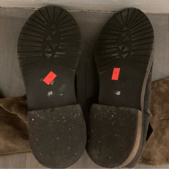 NWOT FREE PEOPLE: Banter Over The Knee Boot Brown 40 Euro / 9.5 US - Picture 6 of 6